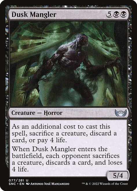 Dusk Mangler (SNC) (Foil) (#77)