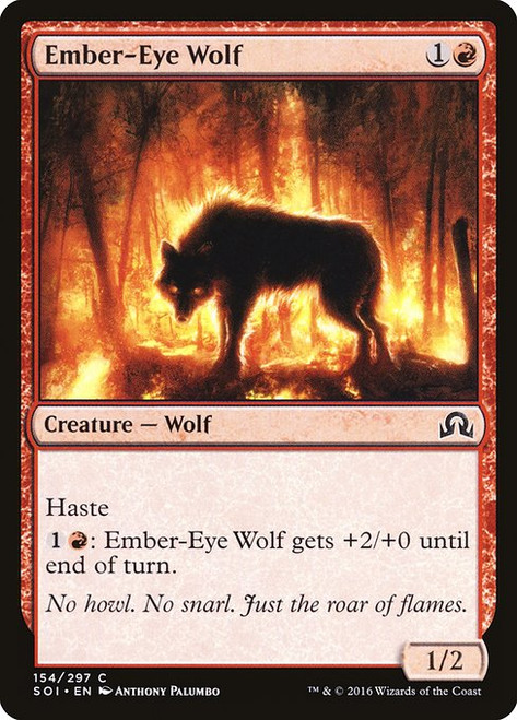 Ember-Eye Wolf (SOI) (Foil) (#154)