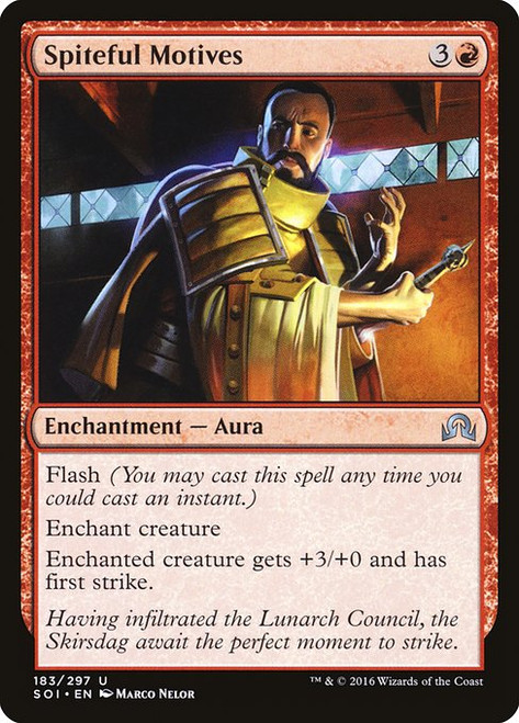 Spiteful Motives (SOI) (Foil) (#183)