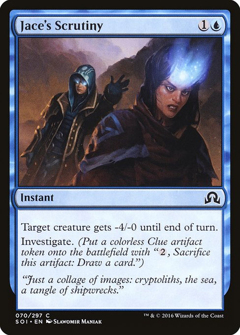Jace's Scrutiny (SOI) (Foil) (#70)