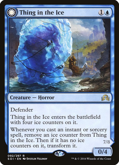 Thing in the Ice // Awoken Horror (SOI) (Foil) (#92)