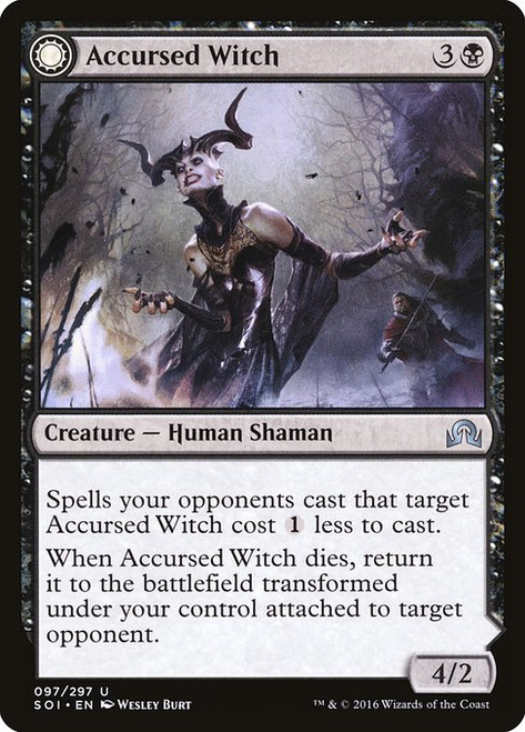 Accursed Witch // Infectious Curse (SOI) (Foil) (#97)