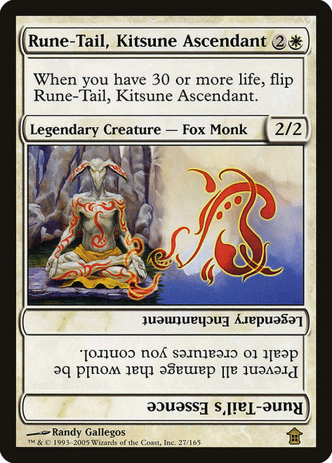 Rune-Tail, Kitsune Ascendant // Rune-Tail's Essence (SOK) (#27)