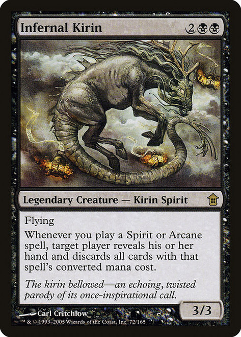 Infernal Kirin (SOK) (Foil) (#72)