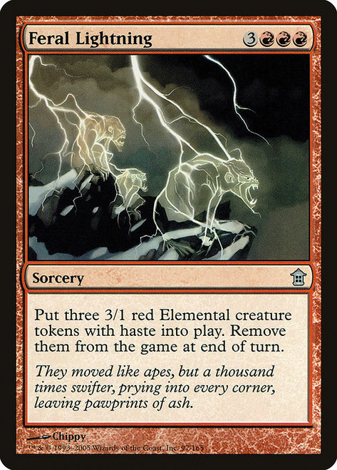 Feral Lightning (SOK) (Foil) (#97)