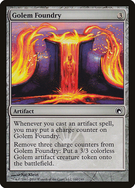 Golem Foundry (SOM) (Foil) (#160)