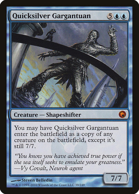 Quicksilver Gargantuan (SOM) (Foil) (#39)