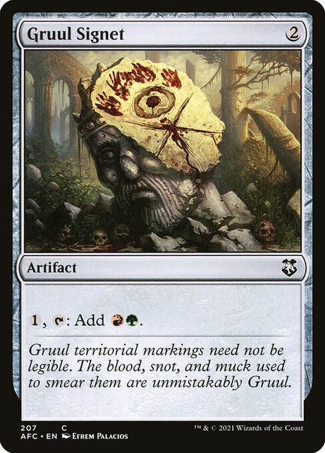 Gruul Signet (AFC) (#207)