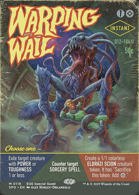 Warping Wail (SPG) (Foil) (Borderless) (#119)