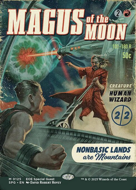 Magus of the Moon (SPG) (Foil) (Borderless) (#125)