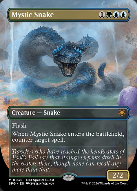 Mystic Snake (SPG) (Foil) (Full Art) (#35)
