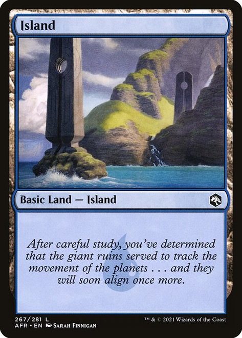 Island (AFR) (Foil) (#267)