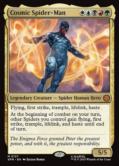 Cosmic Spider-Man (SPM) (Foil) (#127)