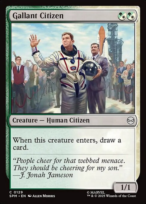 Gallant Citizen (SPM) (Foil) (#129)