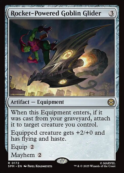 Rocket-Powered Goblin Glider (SPM) (Foil) (#172)