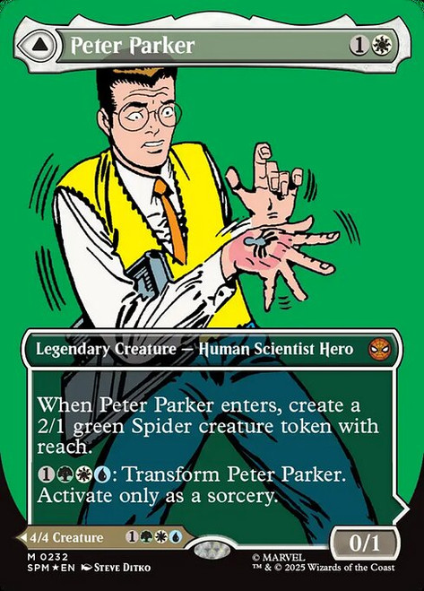Peter Parker // Amazing Spider-Man (SPM) (Foil) (Showcase) (#232)