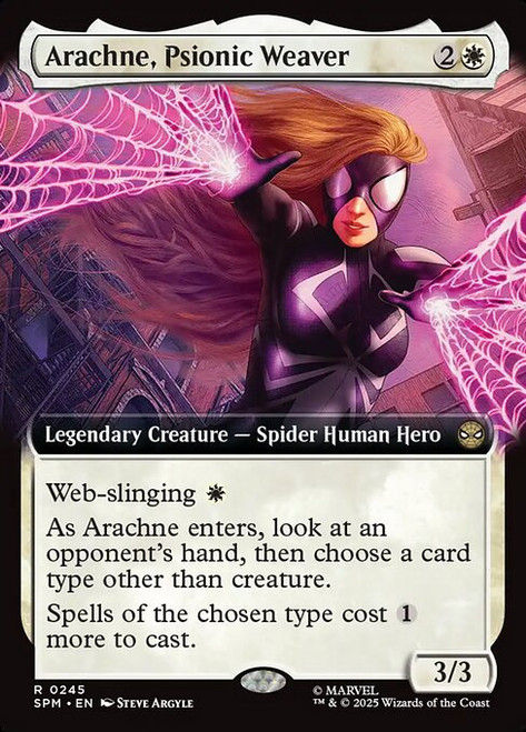 Arachne, Psionic Weaver (SPM) (Foil) (Extended Art) (#245)