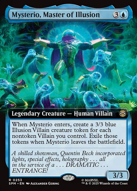 Mysterio, Master of Illusion (SPM) (Extended Art) (#253)