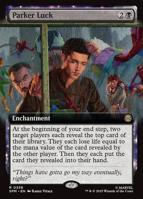 Parker Luck (SPM) (Extended Art) (#258)