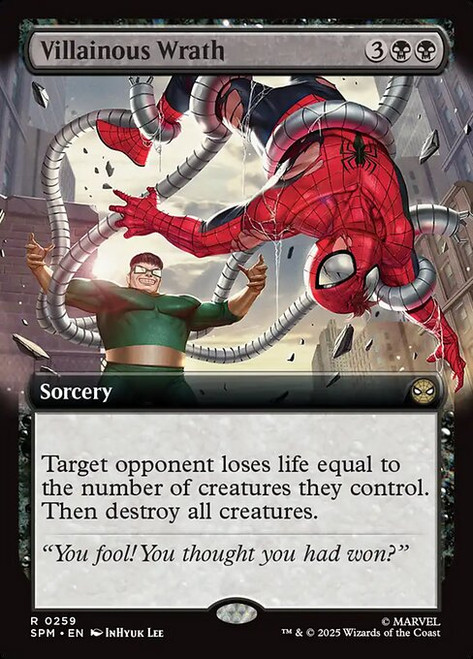 Villainous Wrath (SPM) (Foil) (Extended Art) (#259)