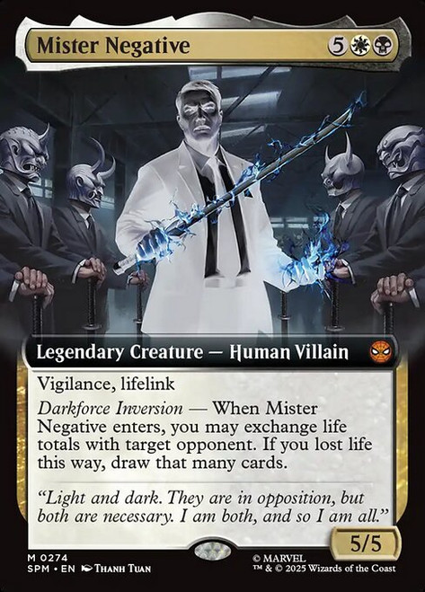 Mister Negative (SPM) (Foil) (Extended Art) (#274)