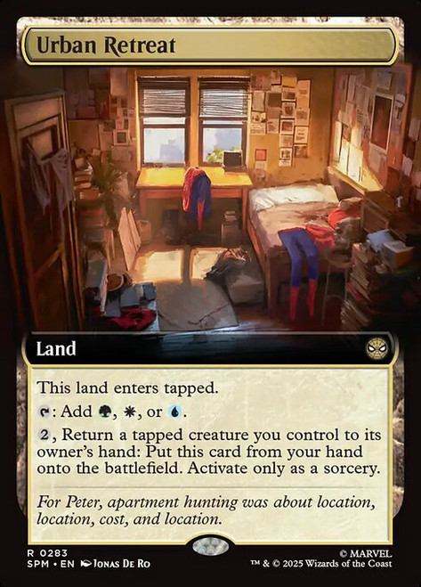 Urban Retreat (SPM) (Foil) (Extended Art) (#283)