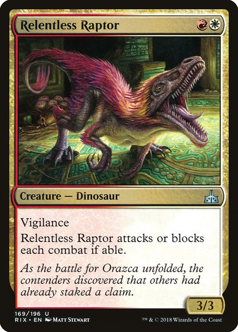 Relentless Raptor (RIX) (#169)
