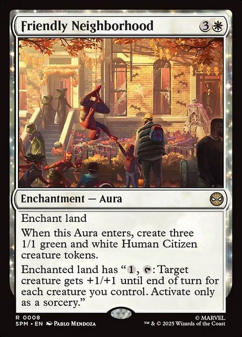 Friendly Neighborhood (SPM) (Foil) (#8)
