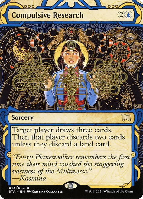 Compulsive Research (STA) (Foil) (Showcase) (#14)