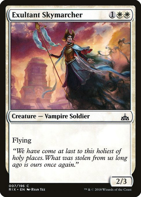 Exultant Skymarcher (RIX) (#7)