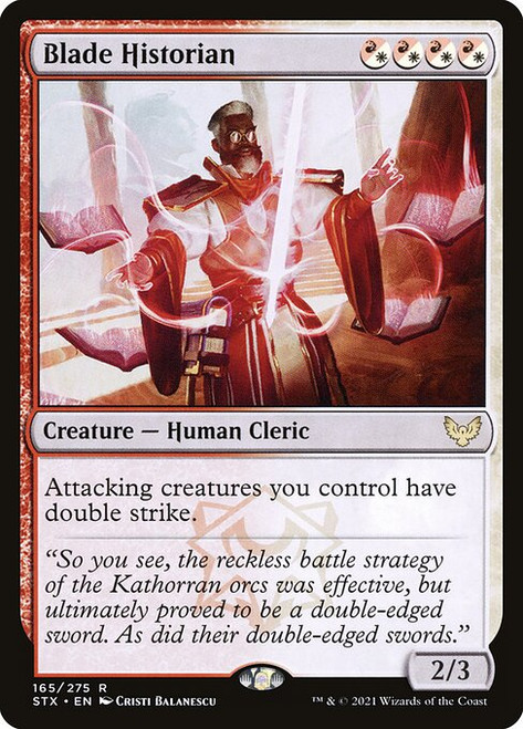 Blade Historian (STX) (Foil) (#165)