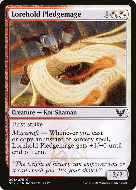 Lorehold Pledgemage (STX) (#201)