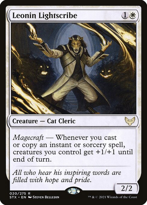 Leonin Lightscribe (STX) (Foil) (#20)