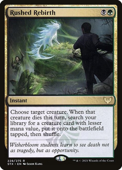 Rushed Rebirth (STX) (Foil) (#228)