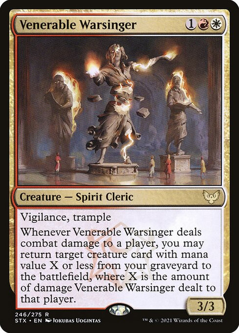 Venerable Warsinger (STX) (Foil) (#246)