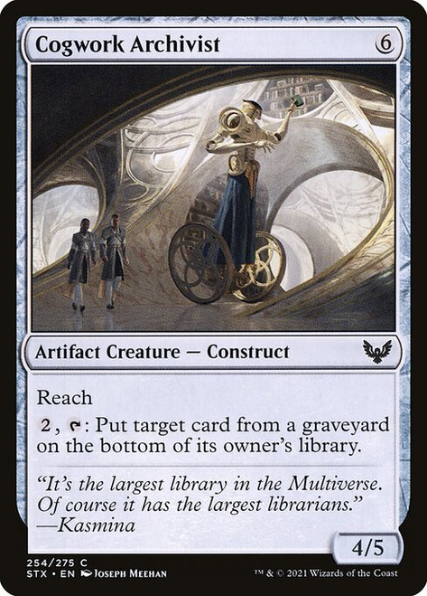 Cogwork Archivist (STX) (Foil) (#254)