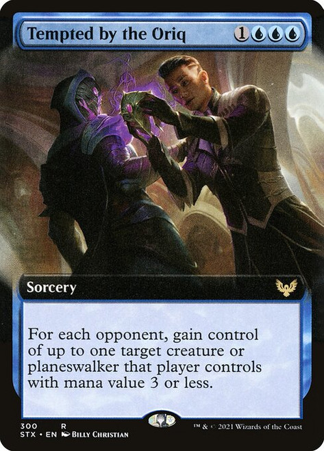 Tempted by the Oriq (STX) (Foil) (Extended Art) (#300)