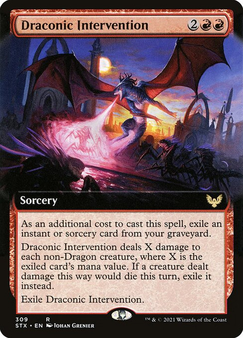 Draconic Intervention (STX) (Extended Art) (#309)