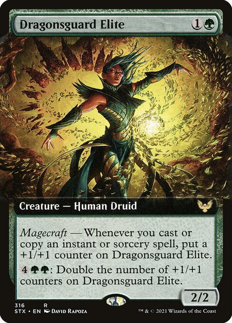 Dragonsguard Elite (STX) (Foil) (Extended Art) (#316)