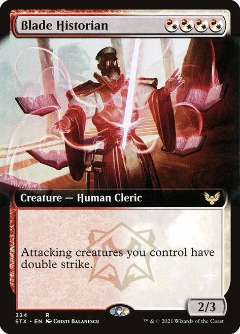 Blade Historian (STX) (Extended Art) (#334)