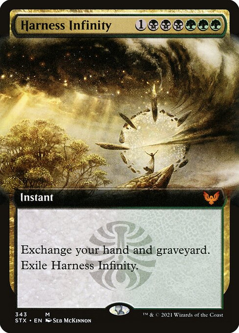 Harness Infinity (STX) (Foil) (Extended Art) (#343)