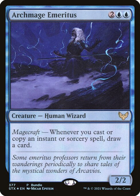 Archmage Emeritus (STX) (Foil) (#377)