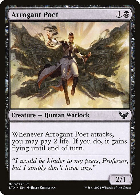 Arrogant Poet (STX) (Foil) (#63)