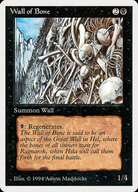 Wall of Bone (SUM) (#134)