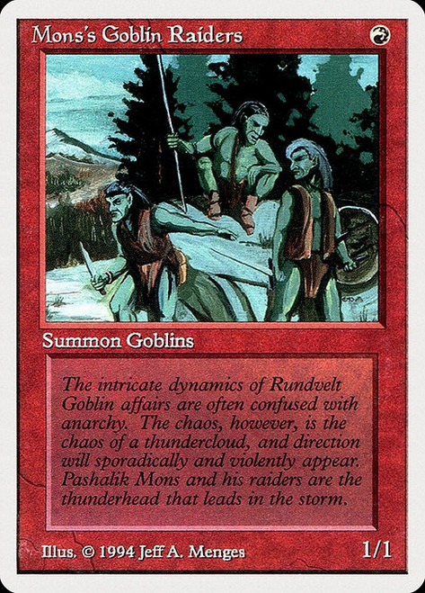 Mons's Goblin Raiders (SUM) (#167)