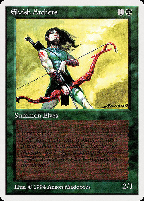 Elvish Archers (SUM) (#193)