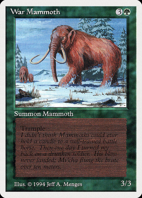 War Mammoth (SUM) (#228)