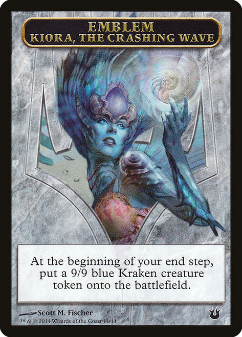 Kiora, the Crashing Wave Emblem (TBNG) (#11)