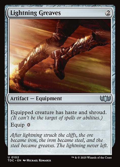 Lightning Greaves (TDC) (#102)
