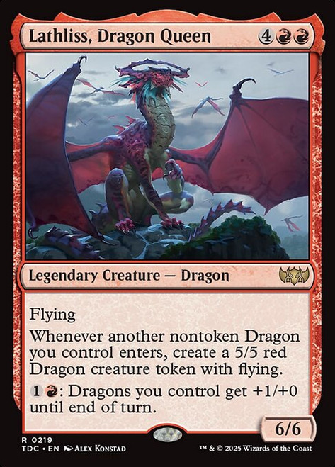 Lathliss, Dragon Queen (TDC) (#219)